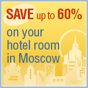 Hotel discount in Moscow, Russia